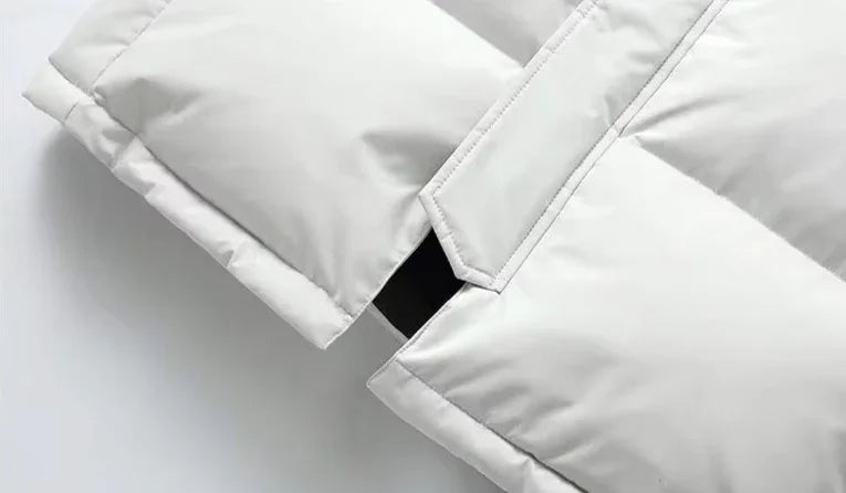 Mäns Lång Puffer Parka Vinterstil 3