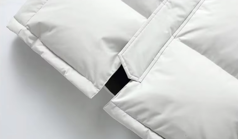 Mäns Lång Vinterkappa Puffer Parka Stilfull Design 3