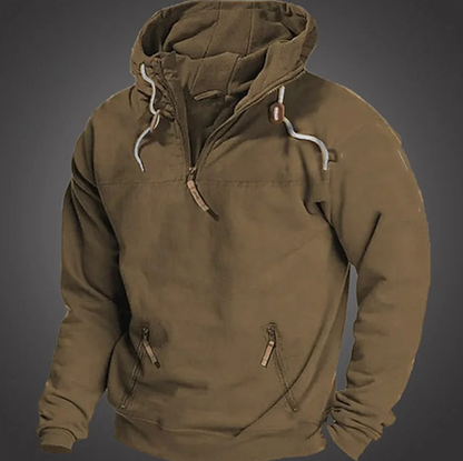 Mäns Långärmad Hoodie Casual 1