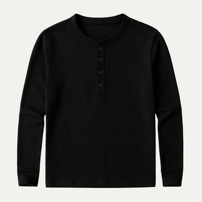 Mäns Långärmad Pikétröja 4