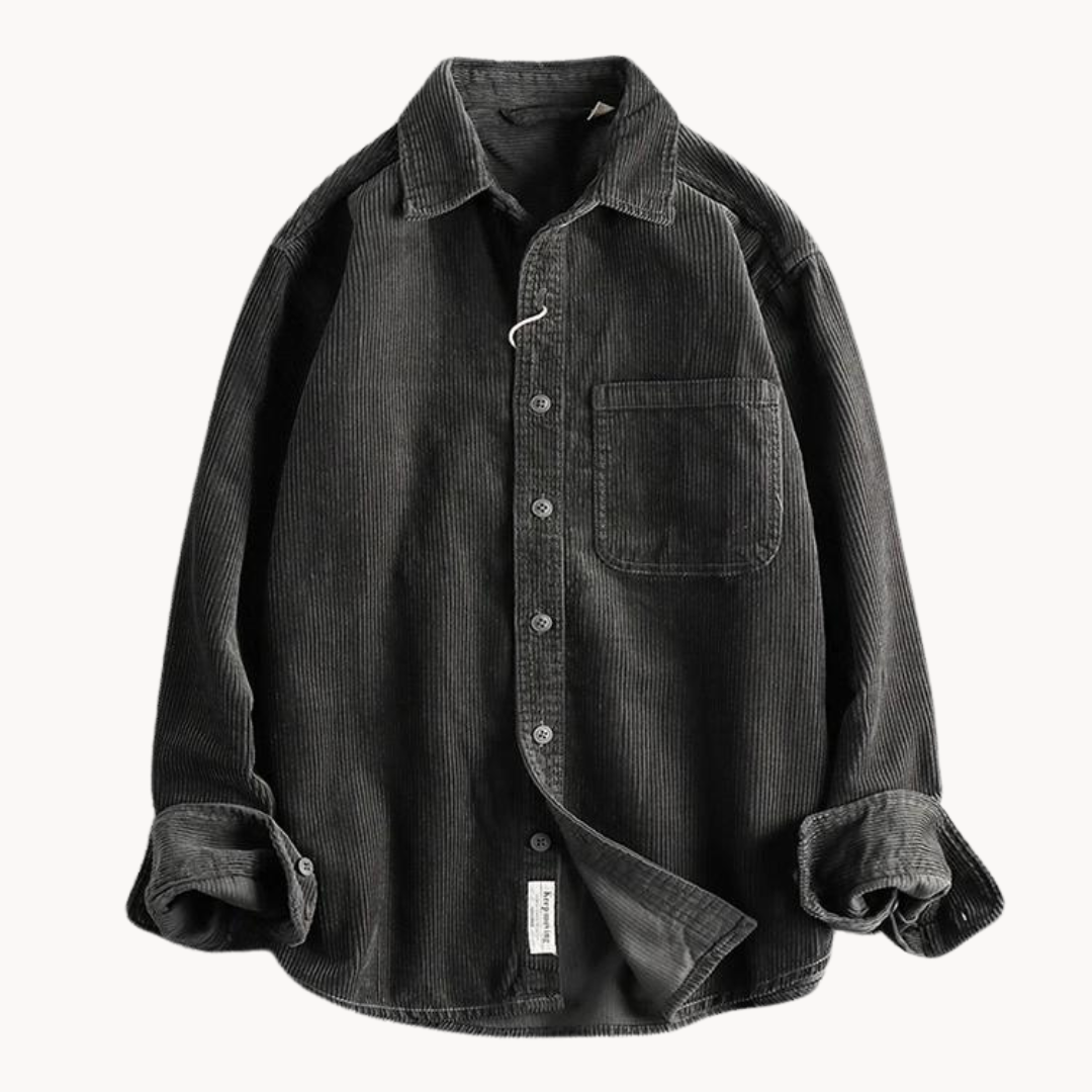Mäns Långärmad Skjorta Casual Stil 2