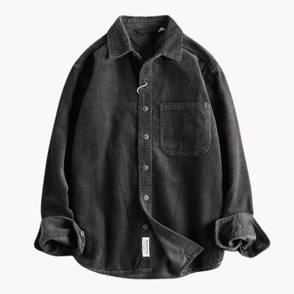 Mäns Långärmad Skjorta Casual Stil 2