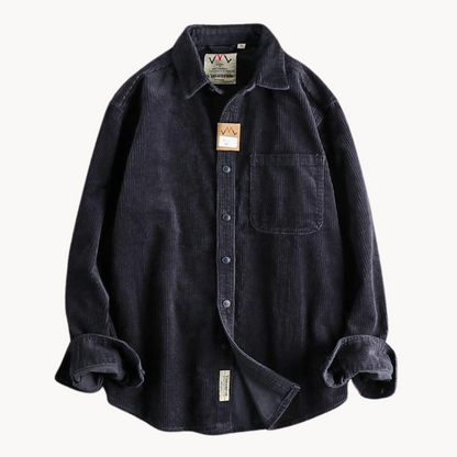 Mäns Långärmad Skjorta Casual Stil 3