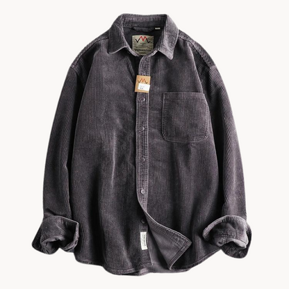 Mäns Långärmad Skjorta Casual Stil 5