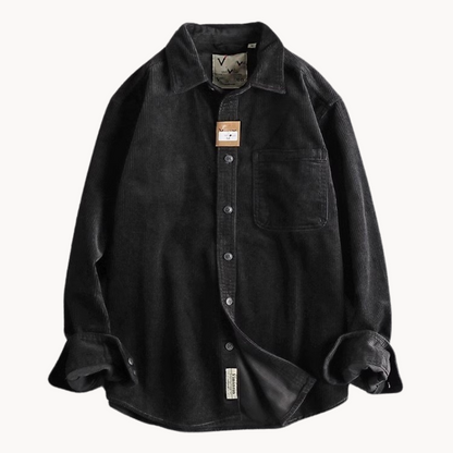 Mäns Långärmad Skjorta Casual Stil 7