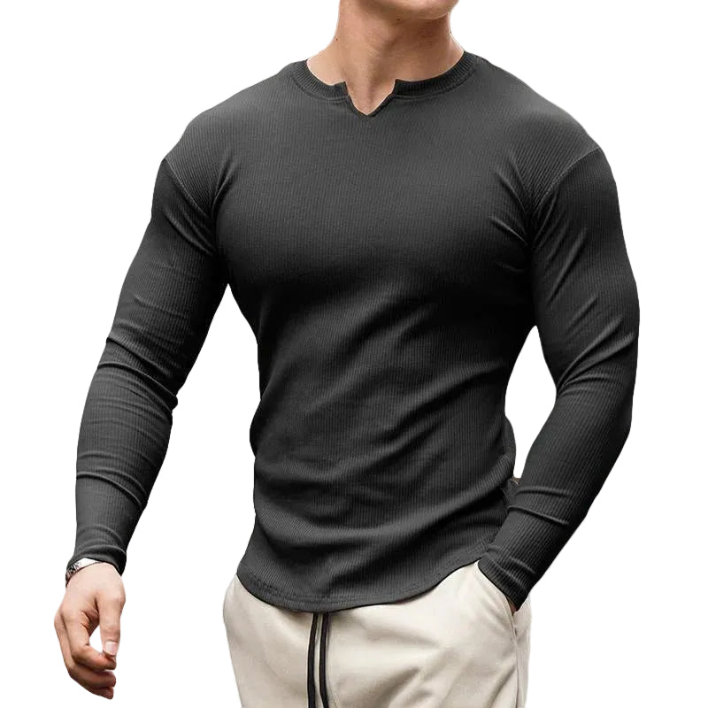 Mäns Långärmad Skjorta Modern Fit 0