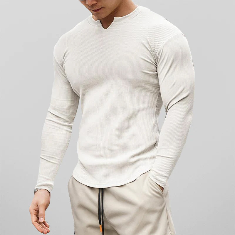 Mäns Långärmad Skjorta Modern Fit 2