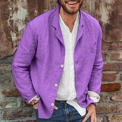 Mäns Lättviktsjacka Casual Stil 6