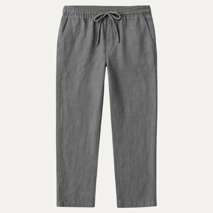 Mäns Linnebyxor Casual Stil 3