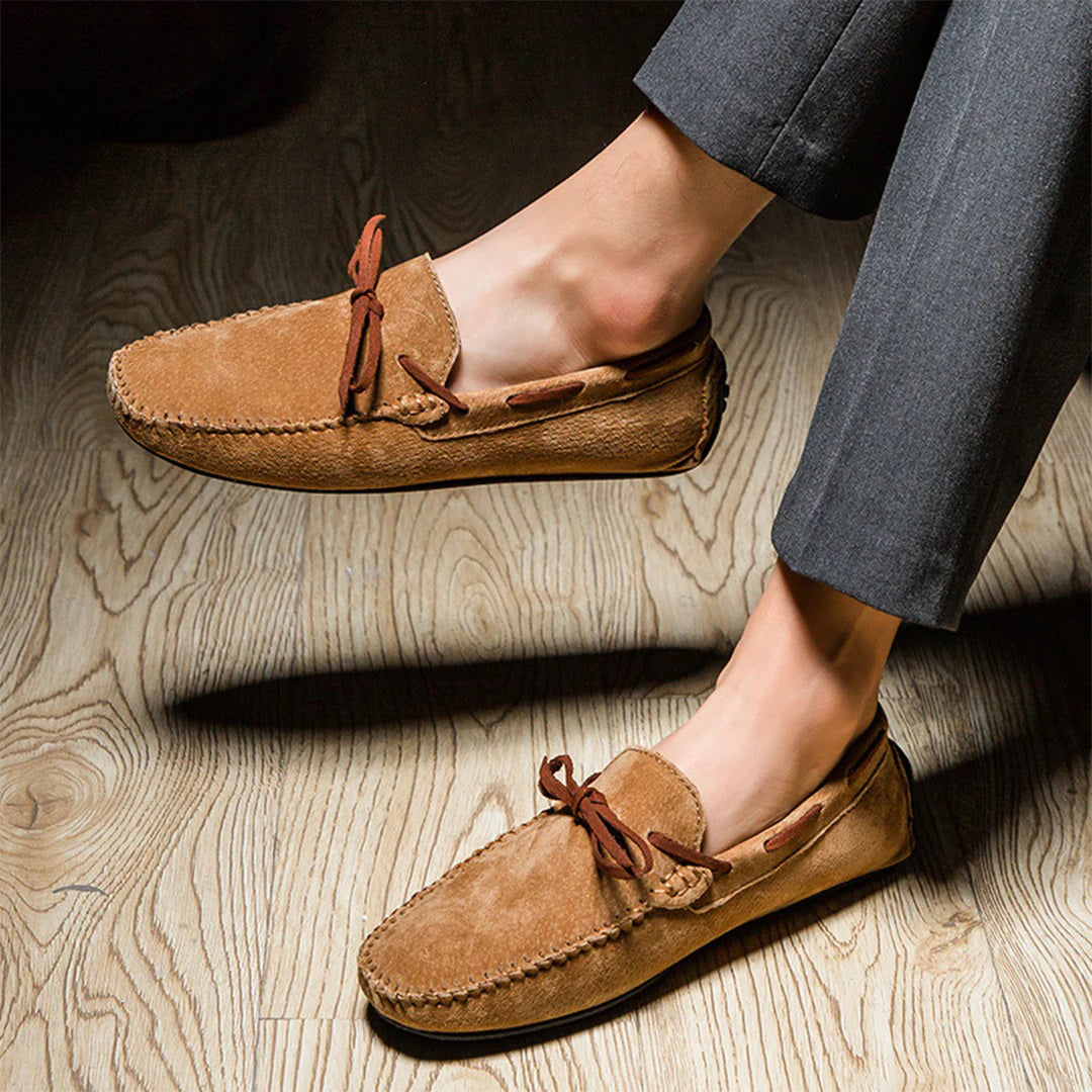 Mäns Loafers Bekväm Design 5