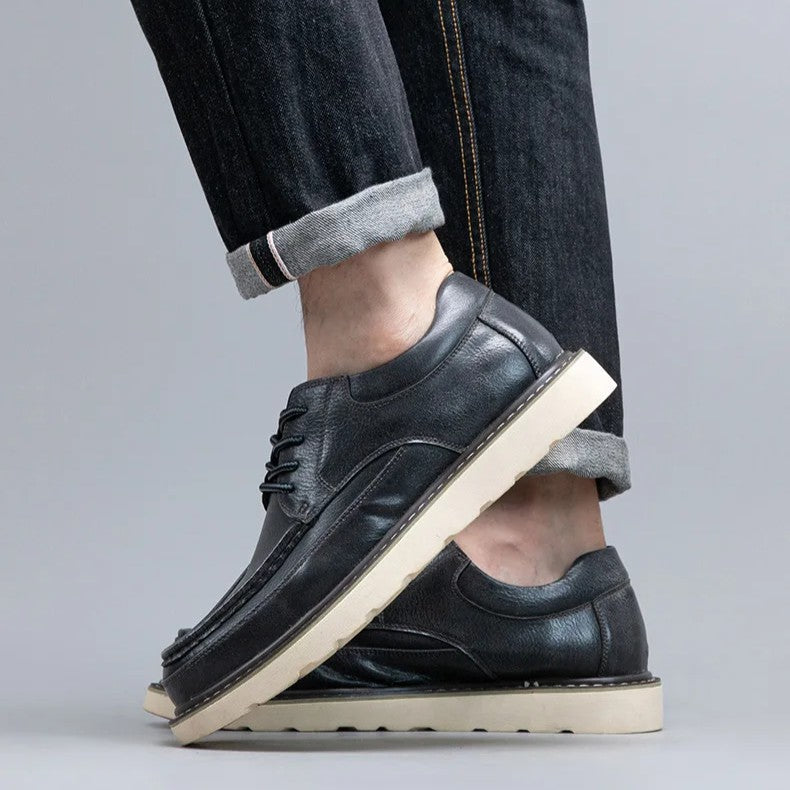 Mäns Loafers Lågprofil Retro Stil 2