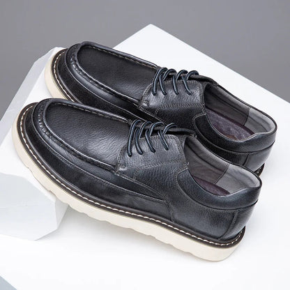 Mäns Loafers Lågprofil Retro Stil 7