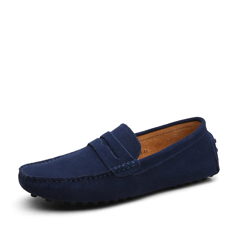 Mäns Loafers Slip-On Skor 11