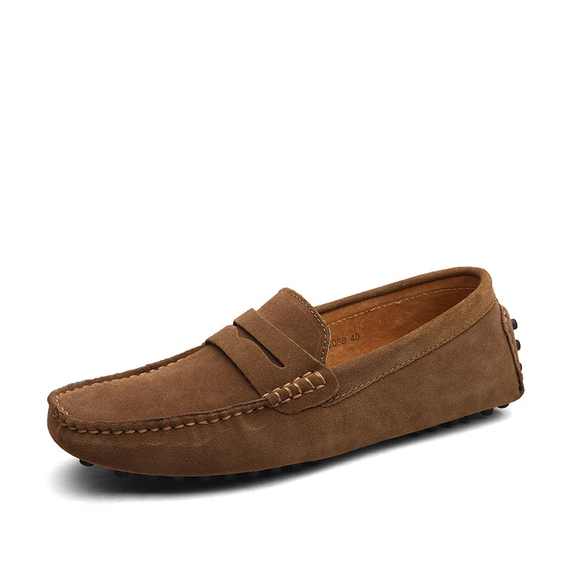Mäns Loafers Slip-On Skor 12