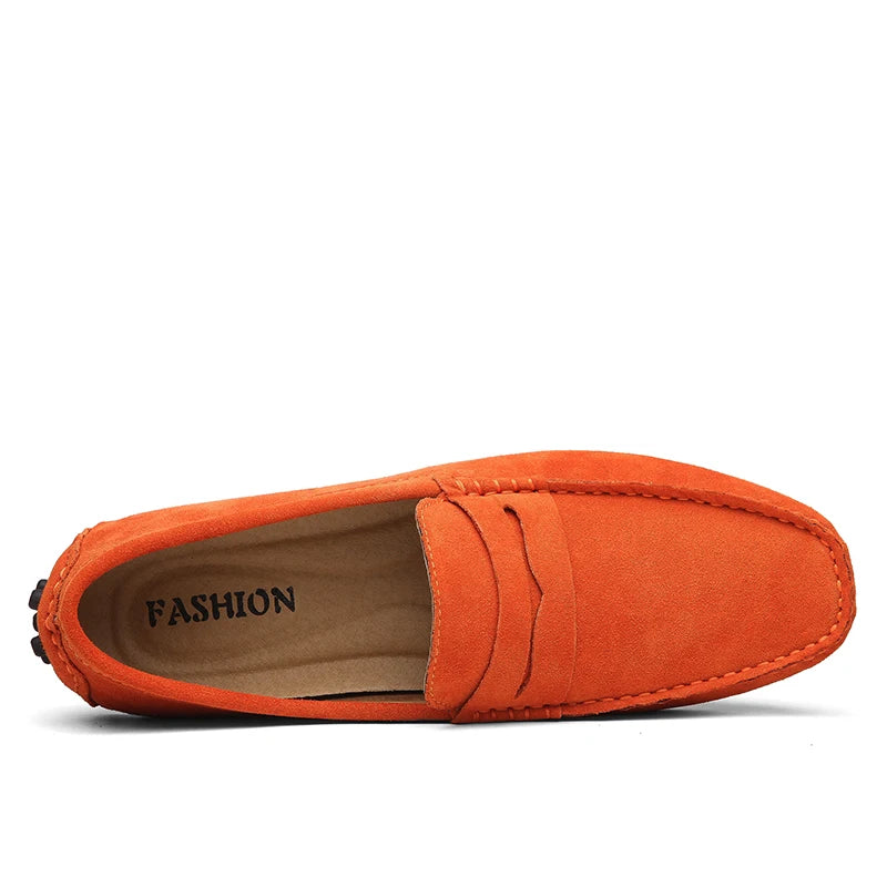 Mäns Loafers Slip-On Skor 2
