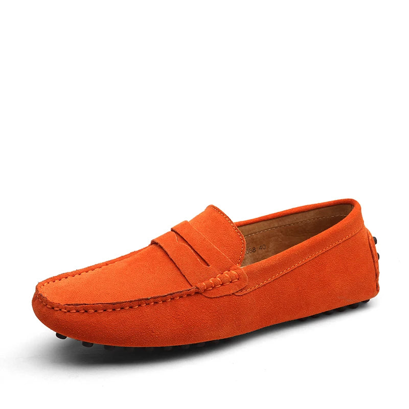 Mäns Loafers Slip-On Skor 7
