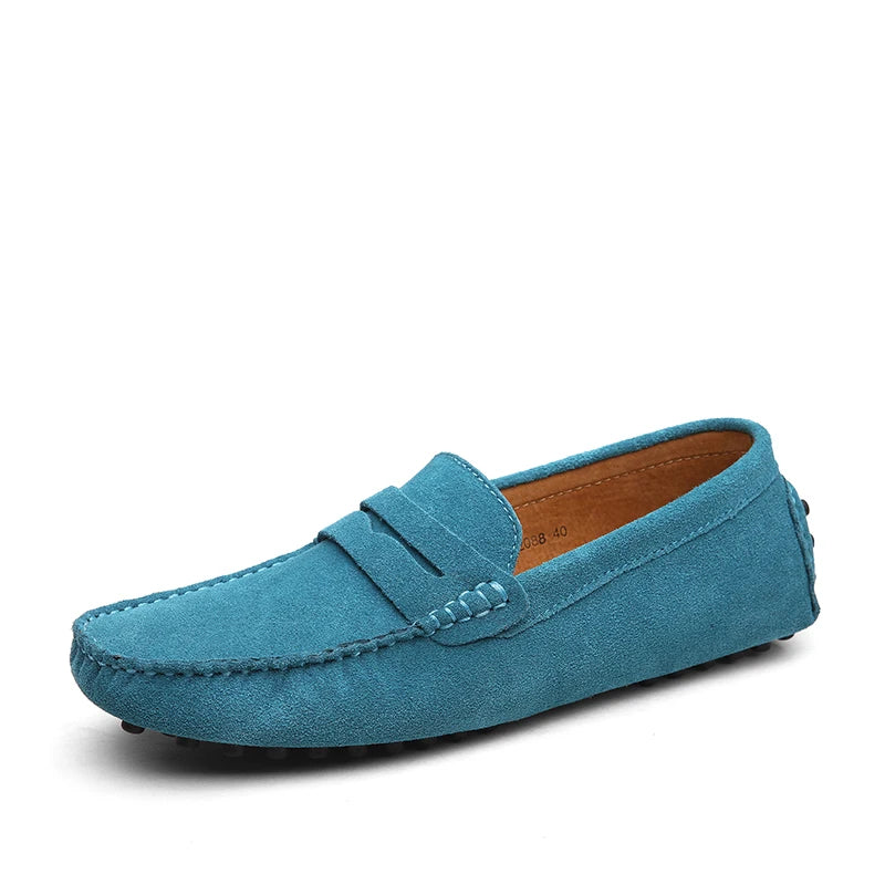 Mäns Loafers Slip-On Skor 8