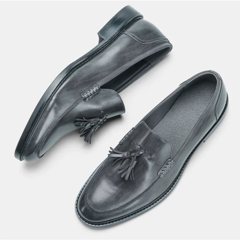 Mäns Loafers Tofsdesign Klassisk Stil 3