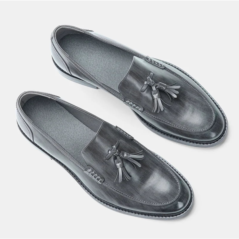 Mäns Loafers Tofsdesign Klassisk Stil 5