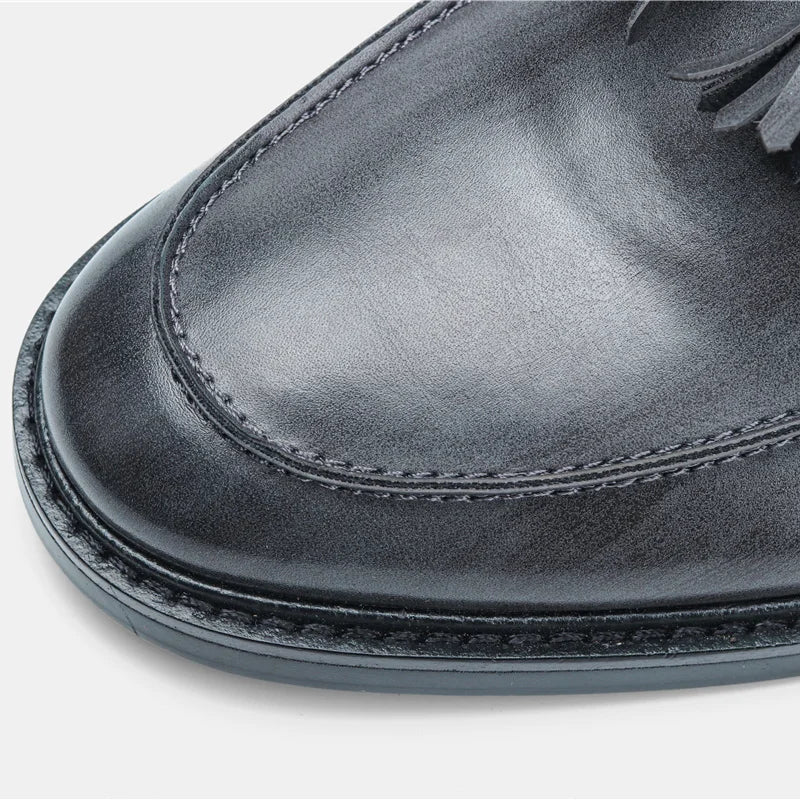 Mäns Loafers Tofsdesign Klassisk Stil 9