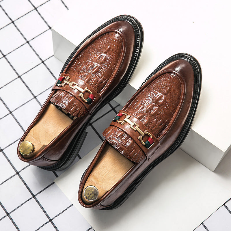 Mäns Loafers med Distinkt Design 2
