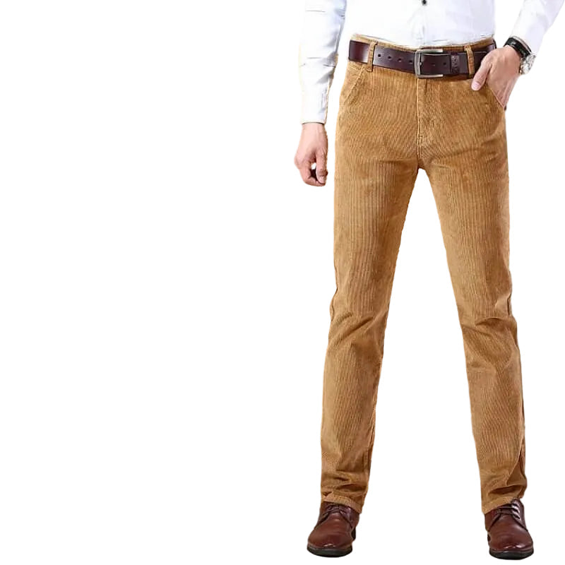 Mäns Manchesterbyxor Klassiska 0