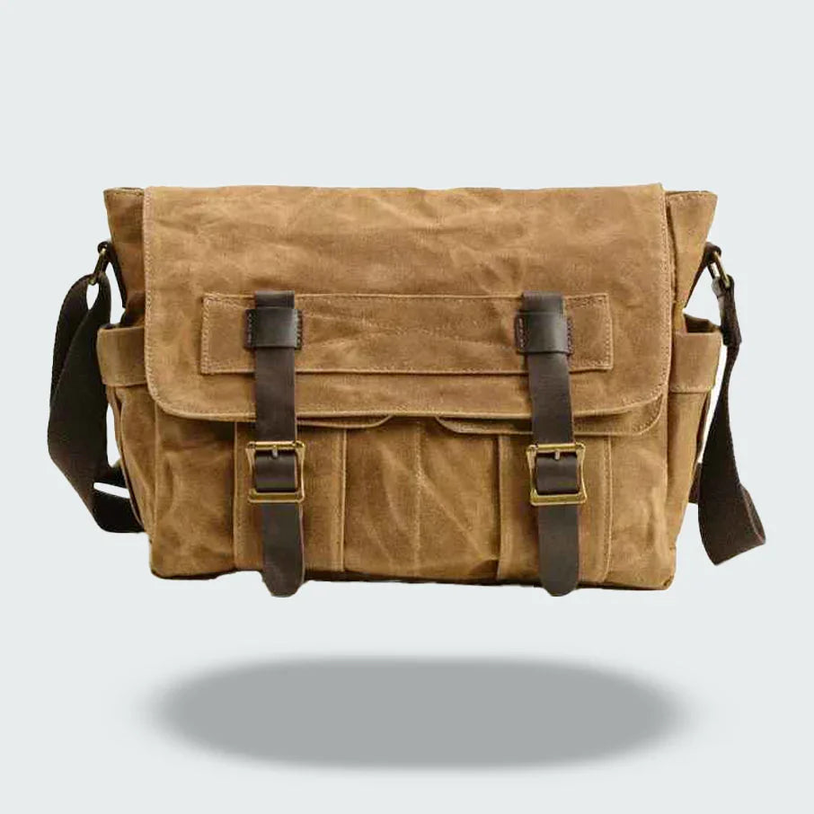 Mäns Messenger-väska med vintage stil 4