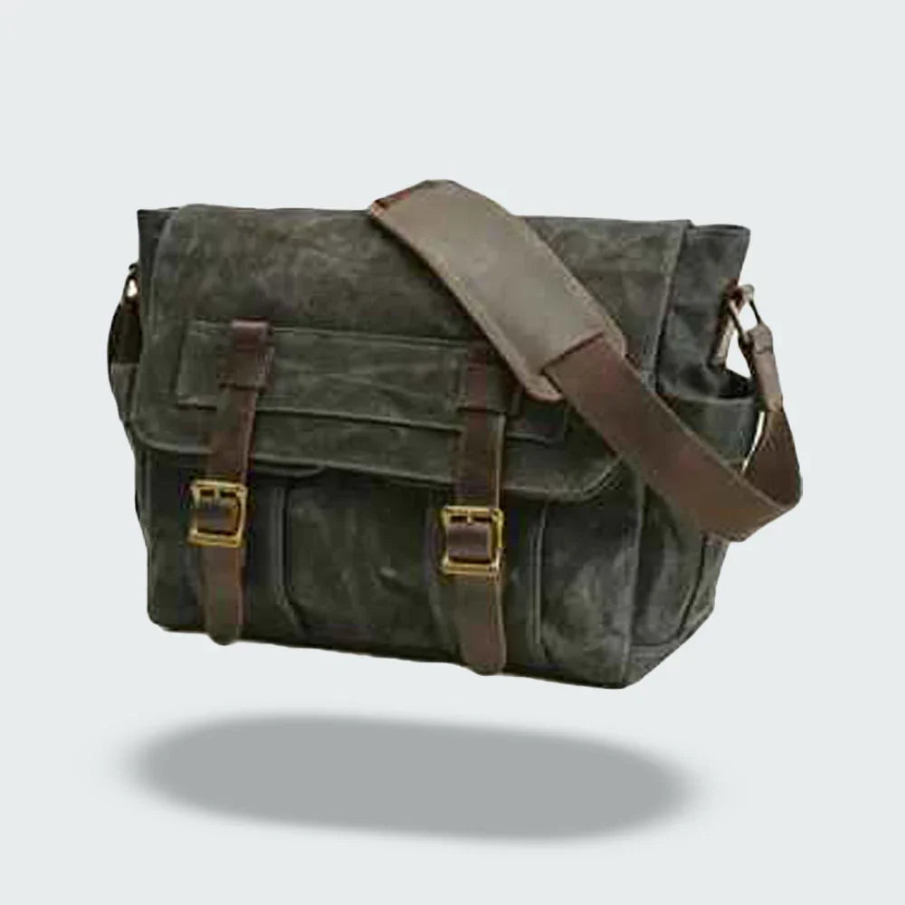 Mäns Messenger-väska med vintage stil 6