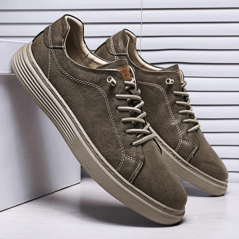 Mäns Oxford Skor Casual Stil 1