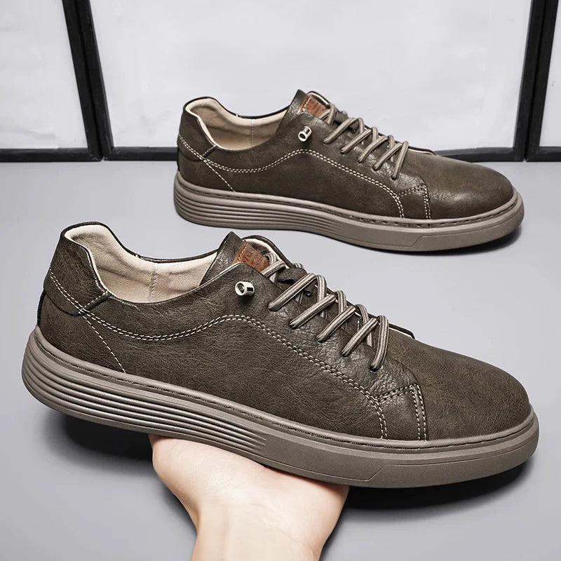 Mäns Oxford Skor Casual Stil 3
