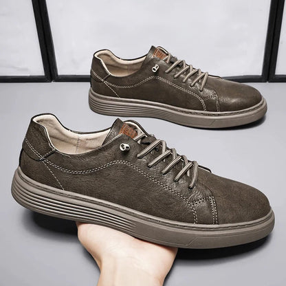 Mäns Oxford Skor Casual Stil 3