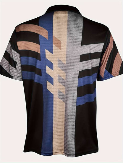 Mäns Pikétröja Vintage Stil 2