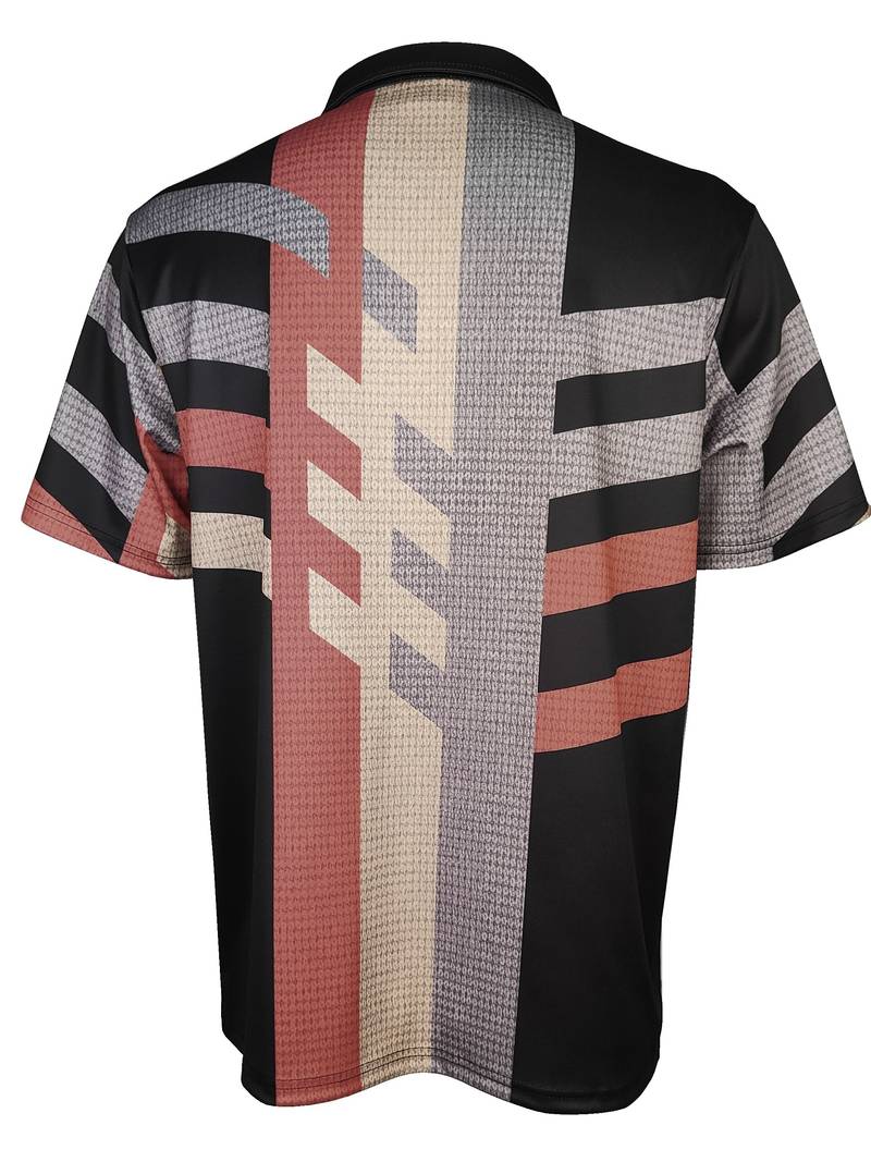 Mäns Pikétröja Vintage Stil 6