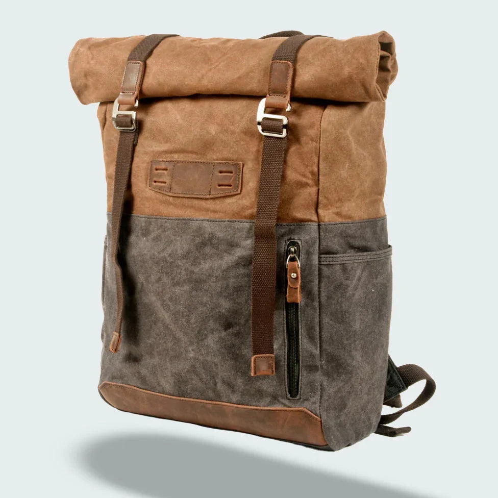 Mäns Rolltop Ryggsäck Modern Design 2
