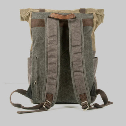 Mäns Rolltop Ryggsäck Modern Design 4