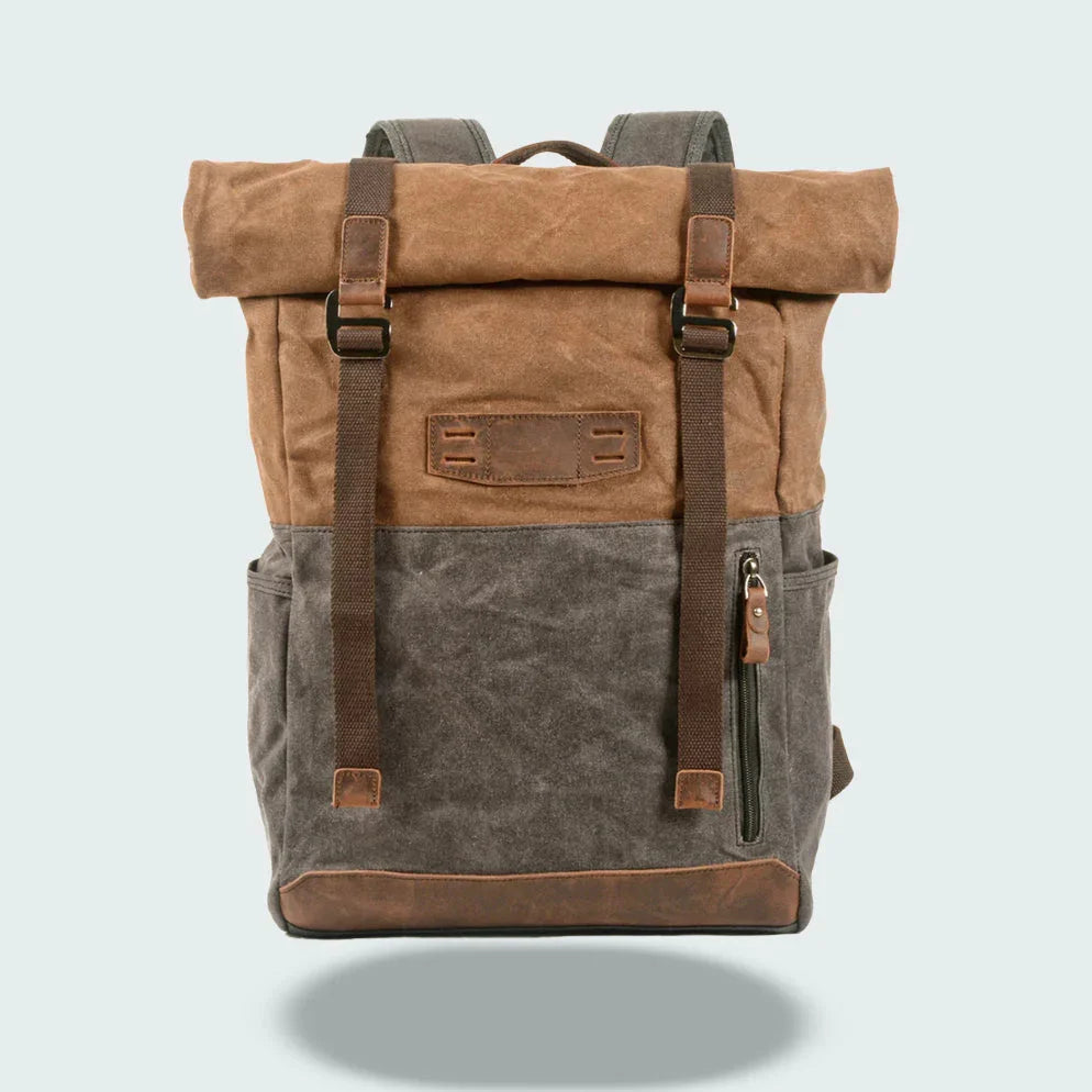 Mäns Rolltop Ryggsäck Modern Design 5