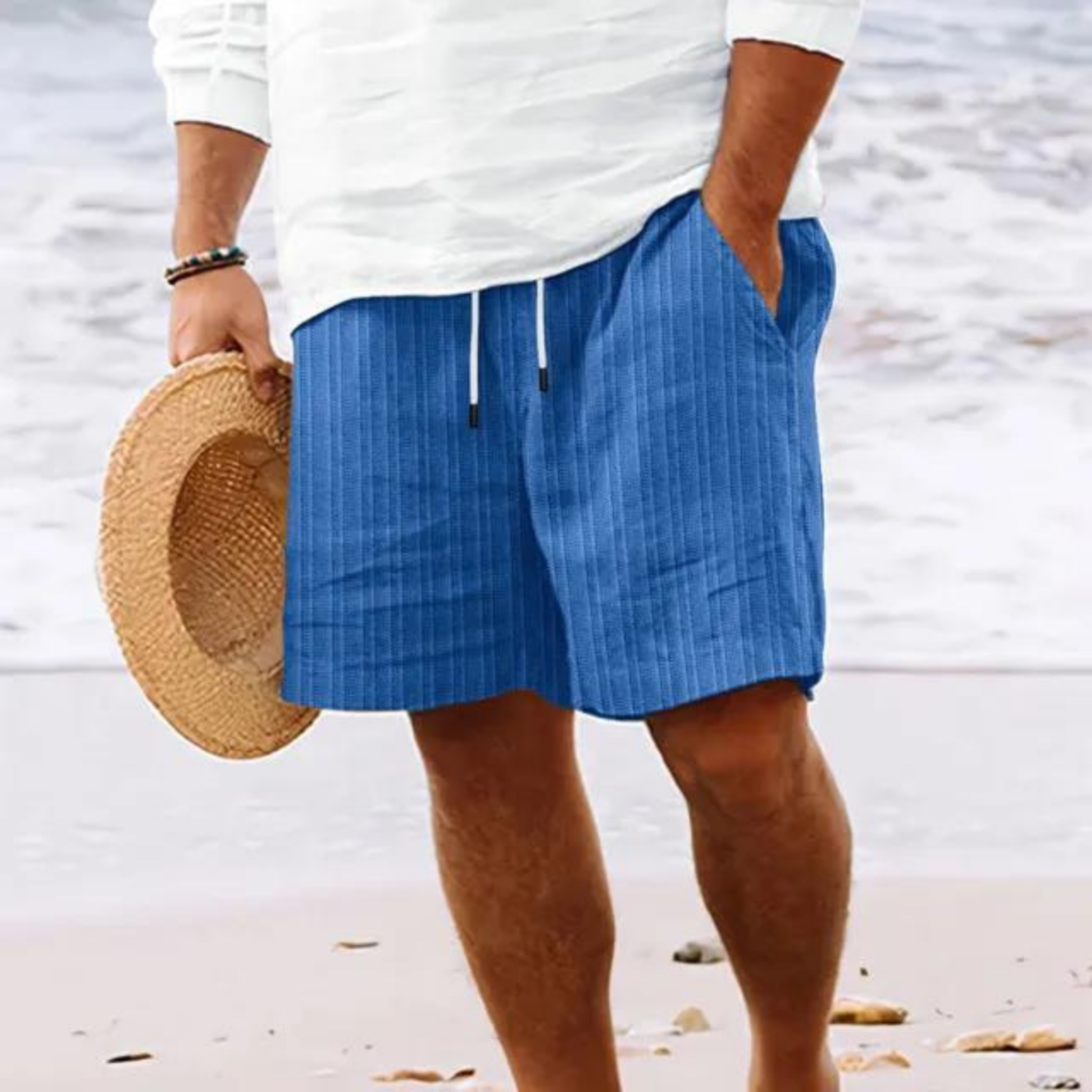 Mäns Shorts Lätta och Bekväma 6