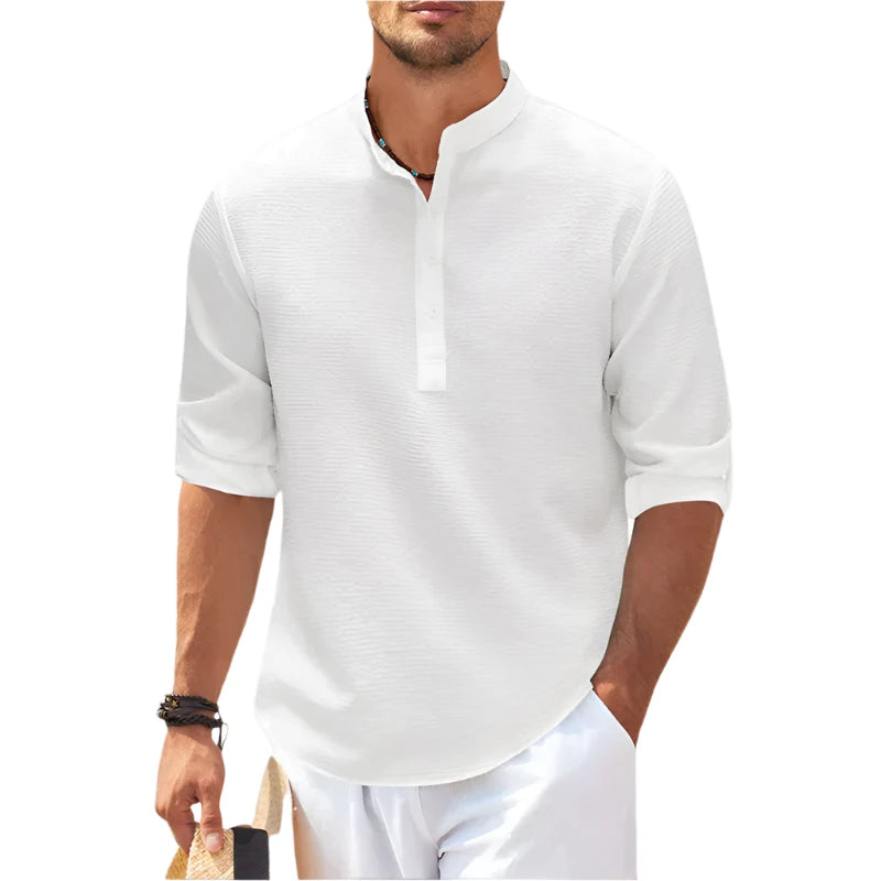 Mäns Skjorta Slim Fit 0