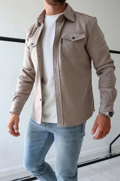 Mäns Skjortjacka Modern 2