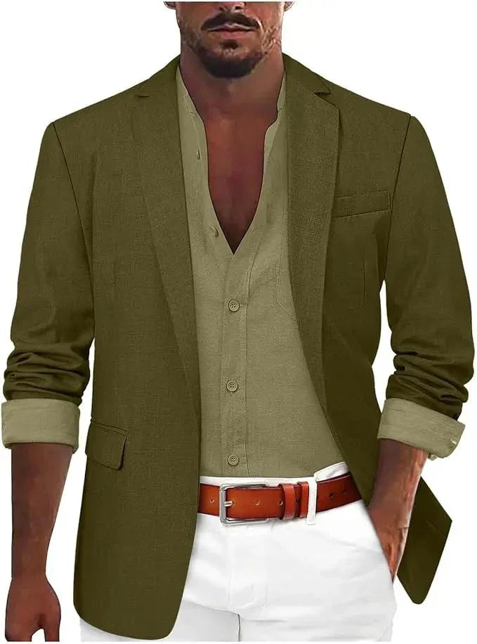 Mäns Skräddarsydd Blazer Stilren 5