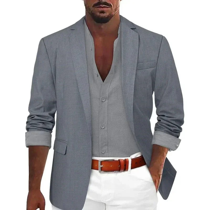 Mäns Skräddarsydd Blazer Stilren 8