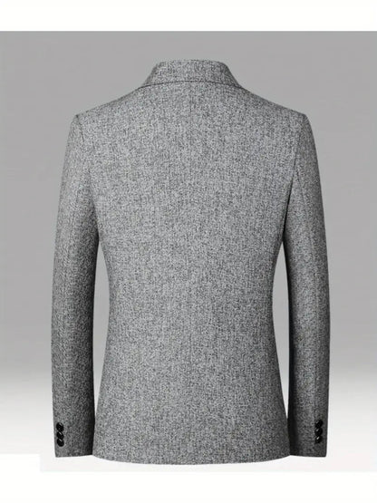 Mäns Slim Blazerjacka Modern Stil 3