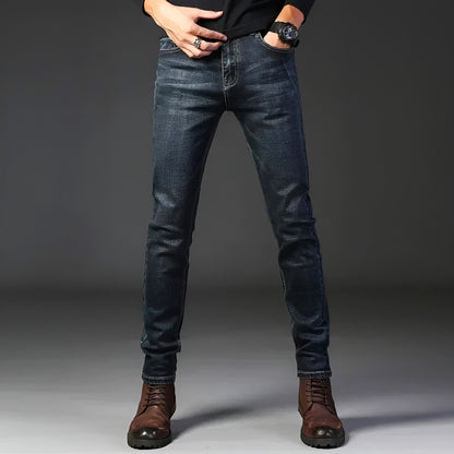 Mäns Slim Fit Jeans med 4-vägsstretch 2