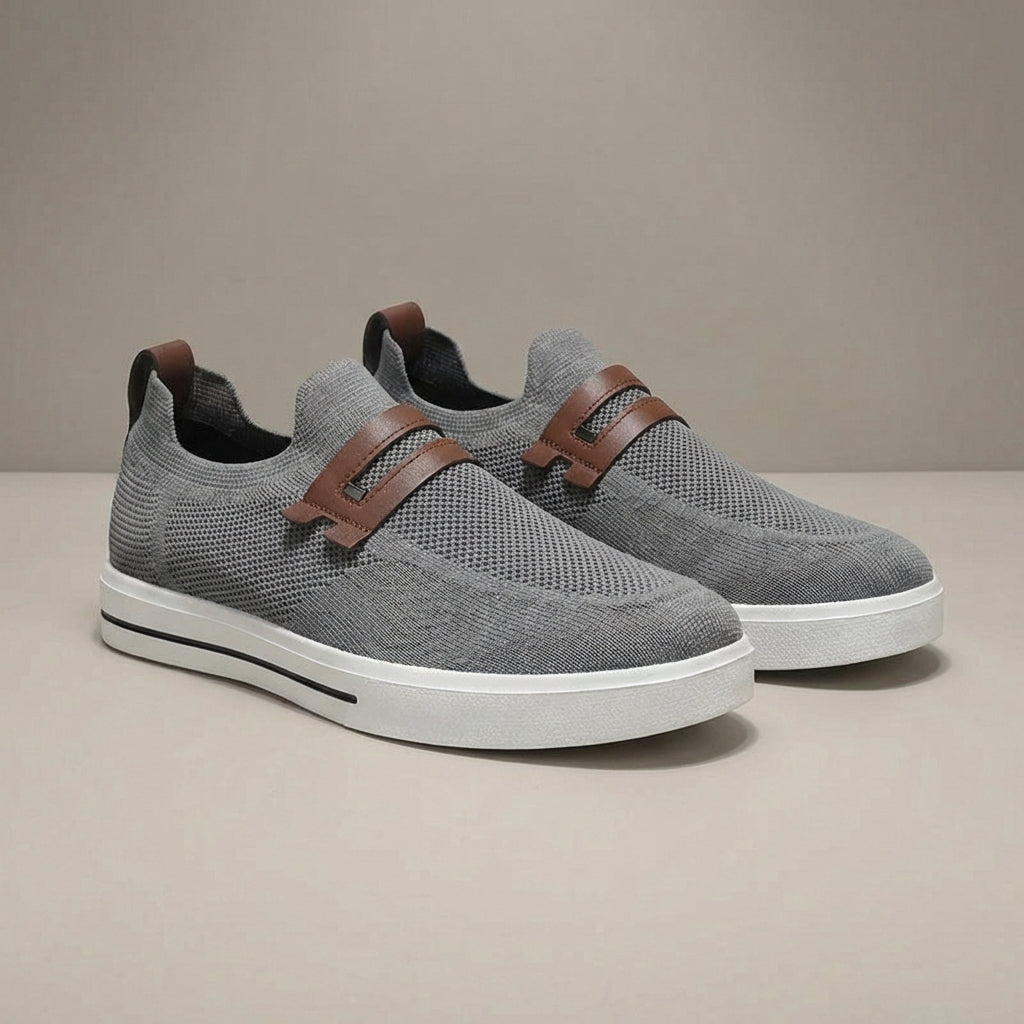 Mäns Slip-On Skor Casual 4
