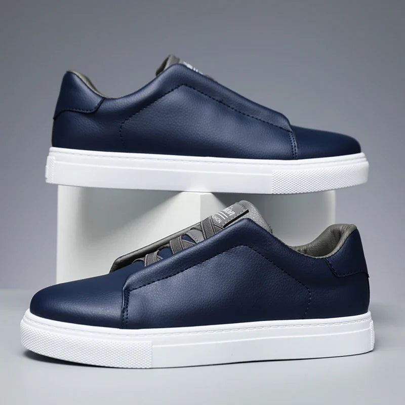 Mäns Slip-On Sneakers Låg Topp 0