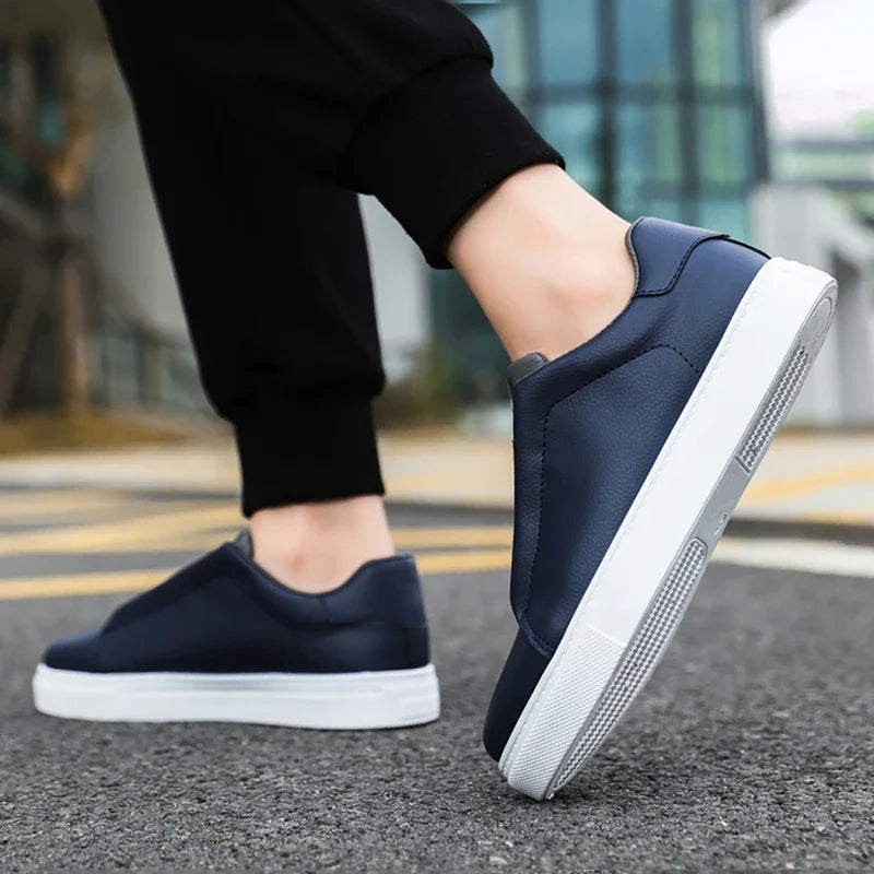 Mäns Slip-On Sneakers Låg Topp 4
