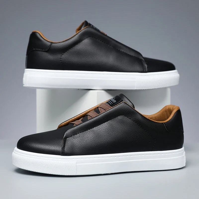 Mäns Slip-On Sneakers Låg Topp 5