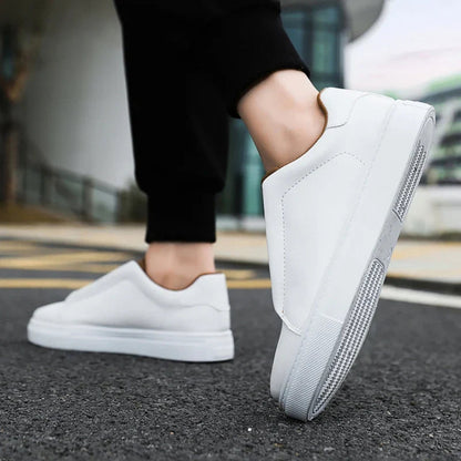 Mäns Slip-On Sneakers Låg Topp 8