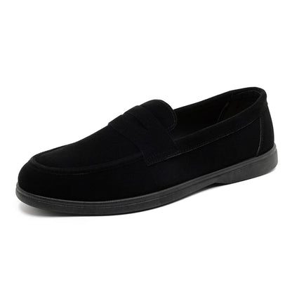 Mäns Slip On Loafers Preppy Stil 8