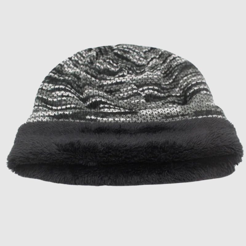 Mäns Slouchy Beanie Mössa Stickad För Kalla Dagar 5
